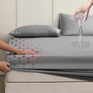 【寢室安居】買1送1 臺灣製 黑科技石墨烯100%防水保潔墊(全尺寸均一價 多色任選)