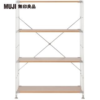 【MUJI 無印良品】SUS橡木層架組/寬/中/(大型傢俱配送)