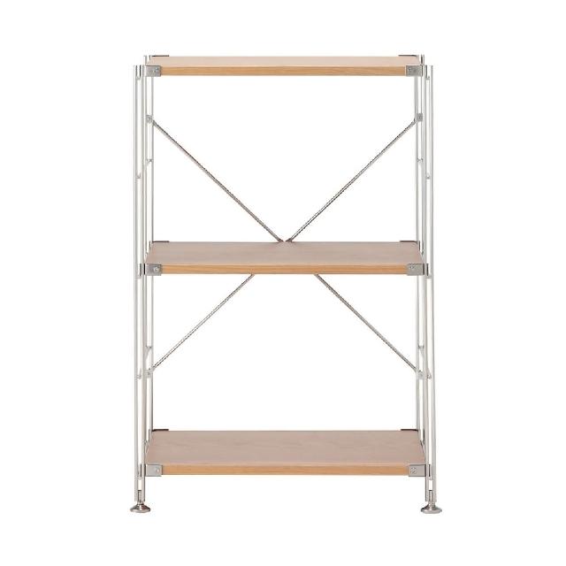 【MUJI 無印良品】SUS橡木層架組/小/(大型家具配送)