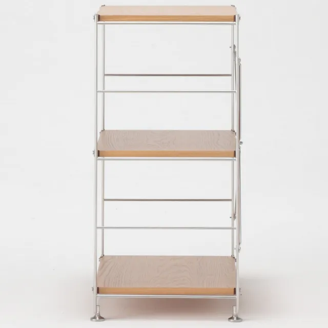 【MUJI 無印良品】SUS橡木層架組/小/(大型家具配送)