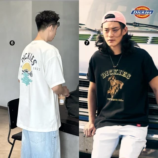 【Dickies】男女款美式復古風短袖T恤(多款任選)