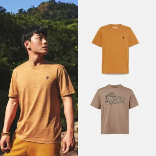 【Timberland 官方旗艦】特談-男款/女款/中性款 短T 短袖上衣 短袖T恤(多款任選)