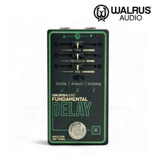 【WALRUS AUDIO】Fundamental系列 Delay 延遲效果器／創新頂級品牌(單顆 綜效 空間系 綜合效果)