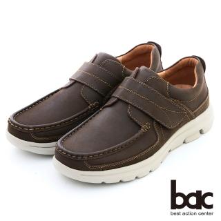 【bac】魔鬼氈輕量健走休閒鞋(咖啡色)