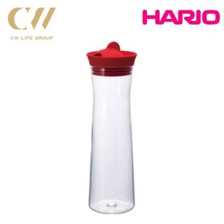 【HARIO】Gmark 冷水壺 1000ml 紅(冷泡壺/1L大容量/WJ-10-R/耐熱溫差120℃)