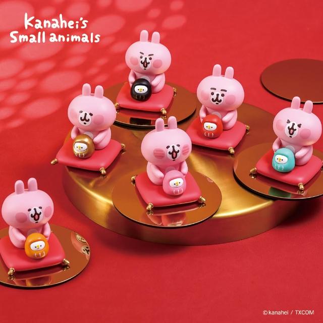 【YENDAR 研達】卡娜赫拉的小動物祈願達摩 (單盒)(六種表情六種顏色!)