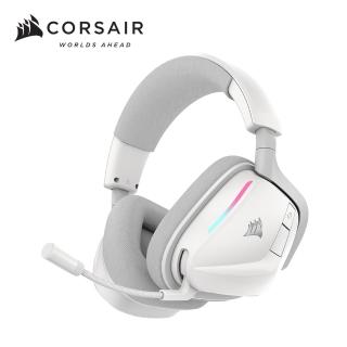 【CORSAIR 海盜船】VOID V2 天行者RGB無線耳機麥克風(白)