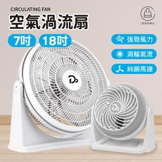 【Jo Go Wu】18吋加7吋空氣渦流循環扇-1組(空氣循環扇 循環扇 電風扇 渦流循環扇 AC扇)