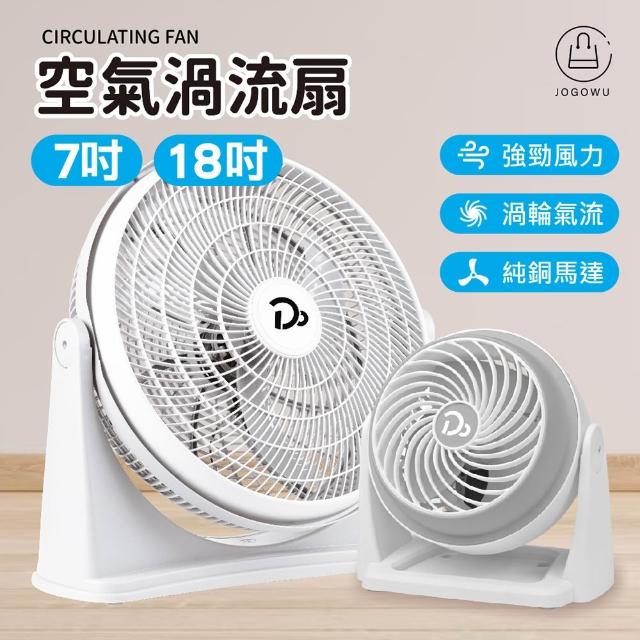 【Jo Go Wu】18吋加7吋空氣渦流循環扇-1組(空氣循環扇 循環扇 電風扇 渦流循環扇 AC扇)