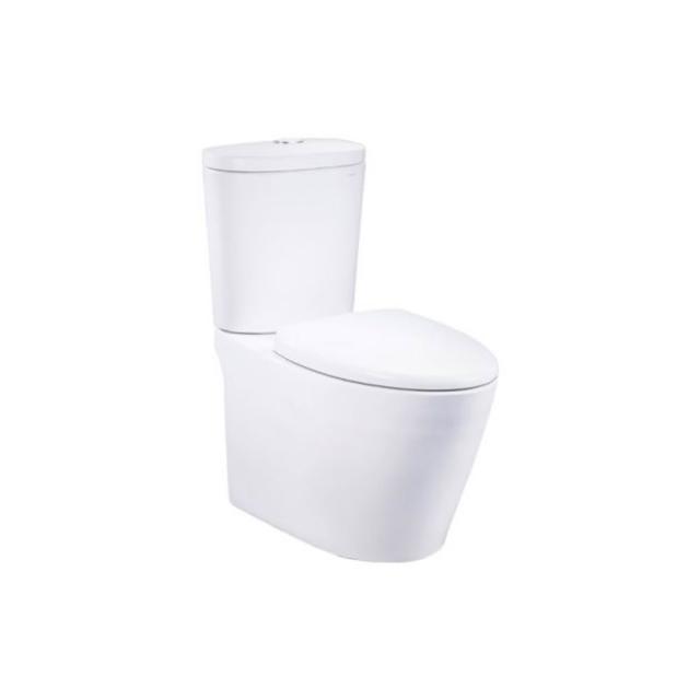 CAESAR凱撒衛浴 CF1448 二段式分體馬桶，臺灣原廠生產，尺寸 W390 x D725 x H810 mm，適合現代衛浴空間。無加熱設計，材質與承載重量依原廠標準，BSMI許可字號 T31465，確保品質可靠，提供舒適衛浴體驗。理想選擇給注重臺灣製造衛浴的家庭。