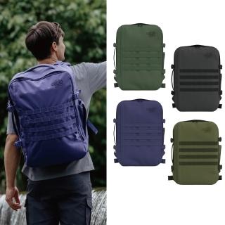 【CabinZero】英國輕旅登機後揹包44L軍用款2.0&Beckmann街頭護脊包 品牌聯合(大容量行李包/全開式旅行袋)