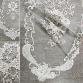 【BonBon naturel】維多利亞歐式宮廷蕾絲檯布桌旗130*40CM(蕾絲桌旗/長桌旗/檯布/桌旗)