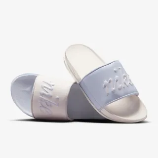 【NIKE 耐吉】拖鞋 女鞋 運動 W NIKE OFFCOURT SLIDE MIX 米白紫 FQ7646-103