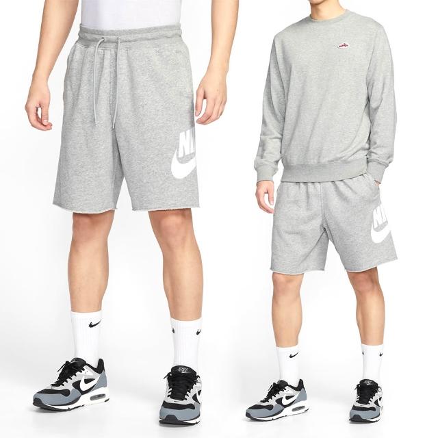 【NIKE 耐吉】M Nk Club Alumni Ft Short 男款 灰色 毛圈布 舒適 運動 短褲 FQ4951-063