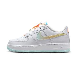 【NIKE 耐吉】Air Force 1 LV8 大童 漸層橘色 夏威夷 AF1 運動 皮革 透氣 休閒鞋 IB8890-191