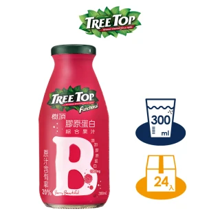 【Tree Top 樹頂】膠原蛋白綜合果汁 300mlx1箱(共24入)