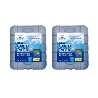 【CAPTAIN STAG】保冰冰磚/保冰劑L-1000g(2入組)