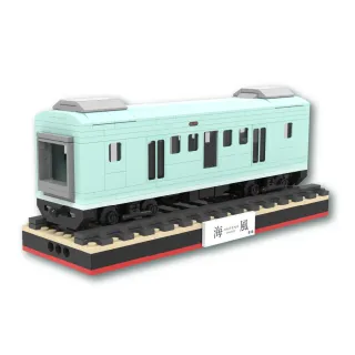 【TRUE WAY TOY】海風號-車廂積木組(國營臺灣鐵路股份有限公司)