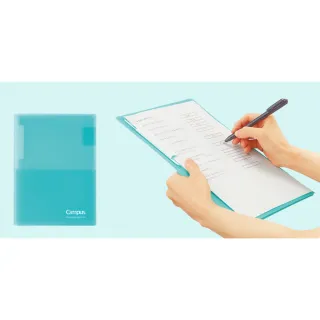 【KOKUYO】《CAMPUS 系列 CLIPBOARD / PRINT FILE 大開口 A4 資料夾》