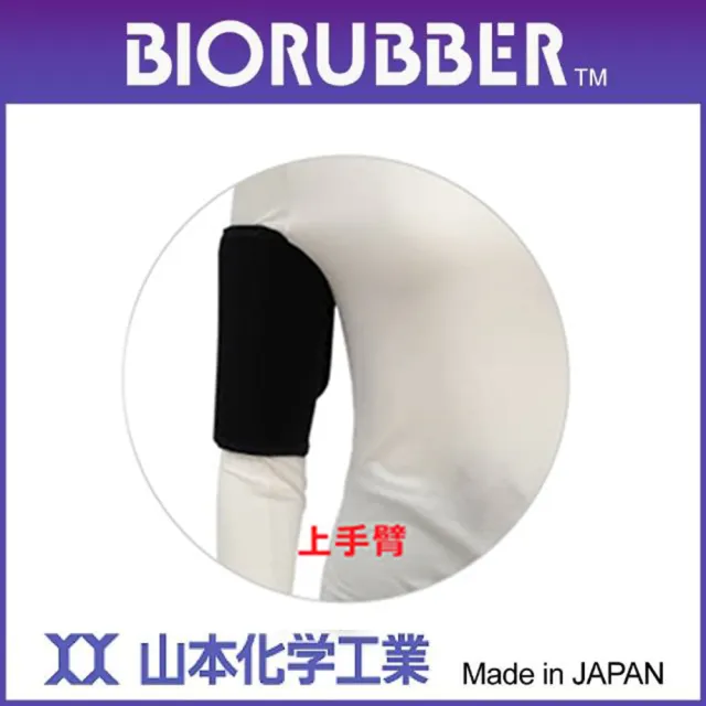【BIORUBBER 山本化學】遠紅外線醫用肢體裝具-未滅菌-大腿用-局部活用(日本原裝)