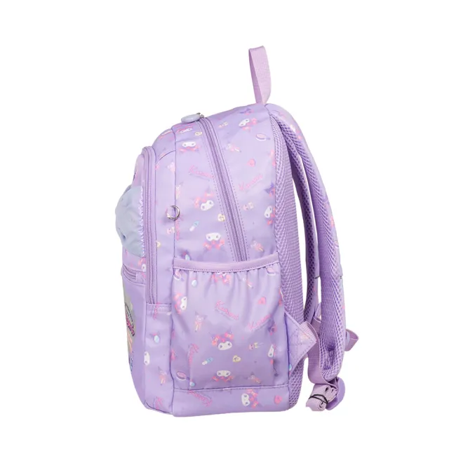 【IMPACT 怡寶】酷洛米Kuromi 20週年紀念後背包（大）紫色 IMQKU010PL(3D立體燙銀印刷)