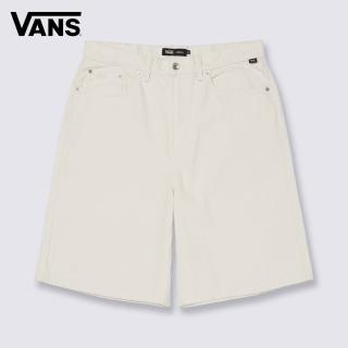 【VANS】官方旗艦 Check-5 Baggy 米白色牛仔短褲