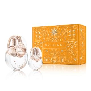 【BVLGARI 寶格麗】晶澈橙夕金鑰禮盒-100ml+15ml(專櫃公司貨)