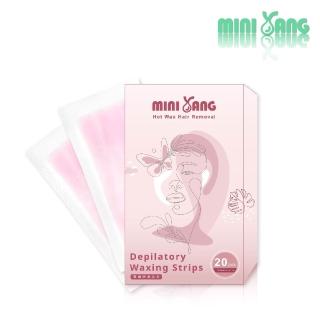 【MINI YANG】大馬士革玫瑰 頂級蜜蠟貼片 1盒/10對/20片(免加熱 隨開即用 一黏即撕 輕鬆除毛無負擔)