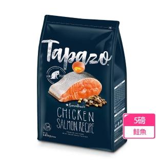 【TAPAZO 特百滋】凍乾雙饗宴-成幼貓低敏鮭魚配方 5磅(新舊配方隨機出貨)