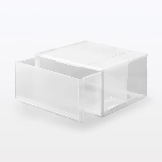【MUJI 無印良品】PP衣裝盒/橫式/深型/2入