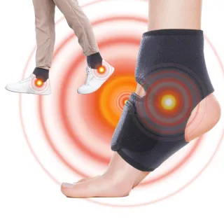 【日本旭川】生命磁醫護級石墨烯 遠紅外線溫感舒適護踝1只(包覆穩定/保暖透氣/抗菌消臭 台灣製)