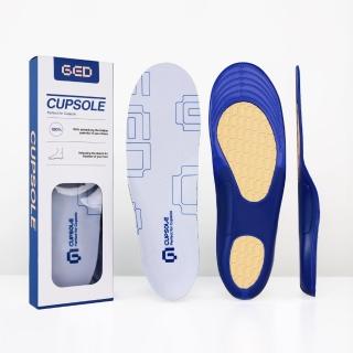 【GED 傑德】Cupsole 板鞋硬底鞋鞋墊(女款 出國必備 耐走鞋墊 運動鞋墊)