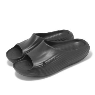 【NIKE 耐吉】拖鞋 ReactX Rejuven8 Slide 男鞋 女鞋 黑 運動拖鞋 舒適 Q彈(HV4479-001)