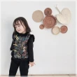 【橘魔法】雲彩蝶紋牡丹毛毛領刺繡背心(大童 中國風 新年 過年 拜年 馬甲 唐裝 大紅 男童 女童 童裝 兒童)