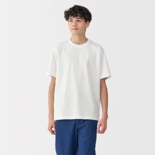 【MUJI 無印良品】男天竺圓領短袖T恤(共10色)