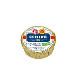 【艾許Echire】艾許有鹽奶油30GX6顆/組(法國頂級奶油)