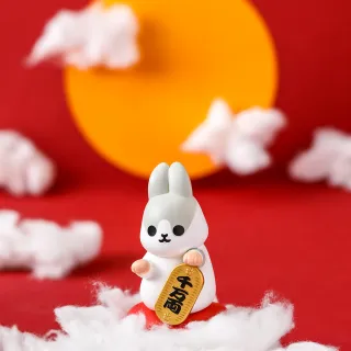 【YENDAR 研達】ㄇㄚˊ幾兔招財公仔(為你聚財招福迎新春!)