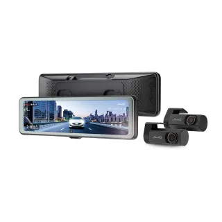 【MIO】含安裝 R880WD 分離式鏡頭 後視鏡型行車記錄器 雙鏡2K 新2代星光級-快(送-128G卡 行車紀錄器)
