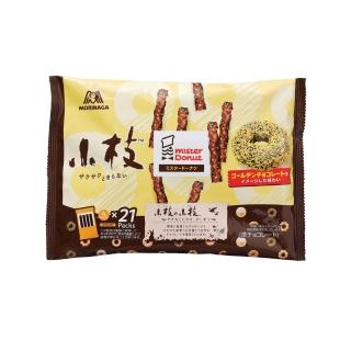 【森永製】Mister Donut可可甜甜圈小枝餅乾棒(下午茶/點心/獨立包裝)