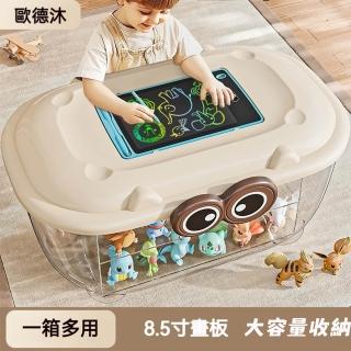【歐德沐】兒童玩具收納箱 加厚環保材質 大容量收納(儲物盒 收納箱 整理箱 預購15天)