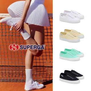 【SUPERGA】情侶鞋 女鞋 小白鞋 休閒鞋 男鞋 3750 輕量系列 帆布鞋(多色任選 義大利國民鞋)