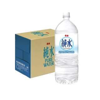 【泰山】純水2000mlx8入/箱(官方直營)  (TQF微笑標章)