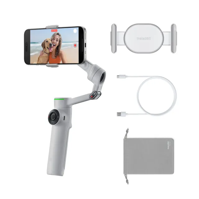 Insta360】Flow 2 Pro AI智能三軸手機穩定器-標準版(東城代理商公司貨