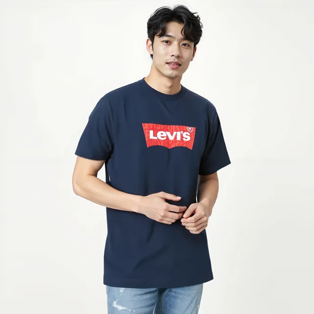 【LEVIS】成人款 圓領短袖 夏季 t恤 情侶款 上衣 短袖 t恤