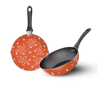 【ASD 愛仕達】輕巧不沾深煎鍋/小炒鍋24cm