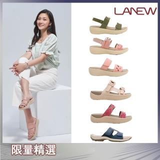 【LA NEW】Bio DCS力學動能/Fun鬆 真皮涼拖鞋(女/多款)