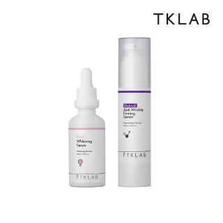 【TKLAB】早C晚A組(嫩白淡斑精華液50mL+A醇精華50mL)