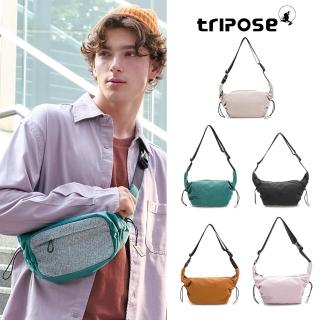 【tripose】MOVE微皺尼龍輕量抽繩斜揹包-小(多色/2025新色上市)