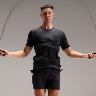 【adidas 愛迪達】Airchill Tee 男 T恤 運動上衣 休閒短袖 訓練 吸濕排汗黑 亞版(JI8196)