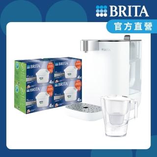 【BRITA】Model ONE瞬熱智慧滅菌開飲機+贈16芯+贈永續純淨壺(共1機16芯1壺)